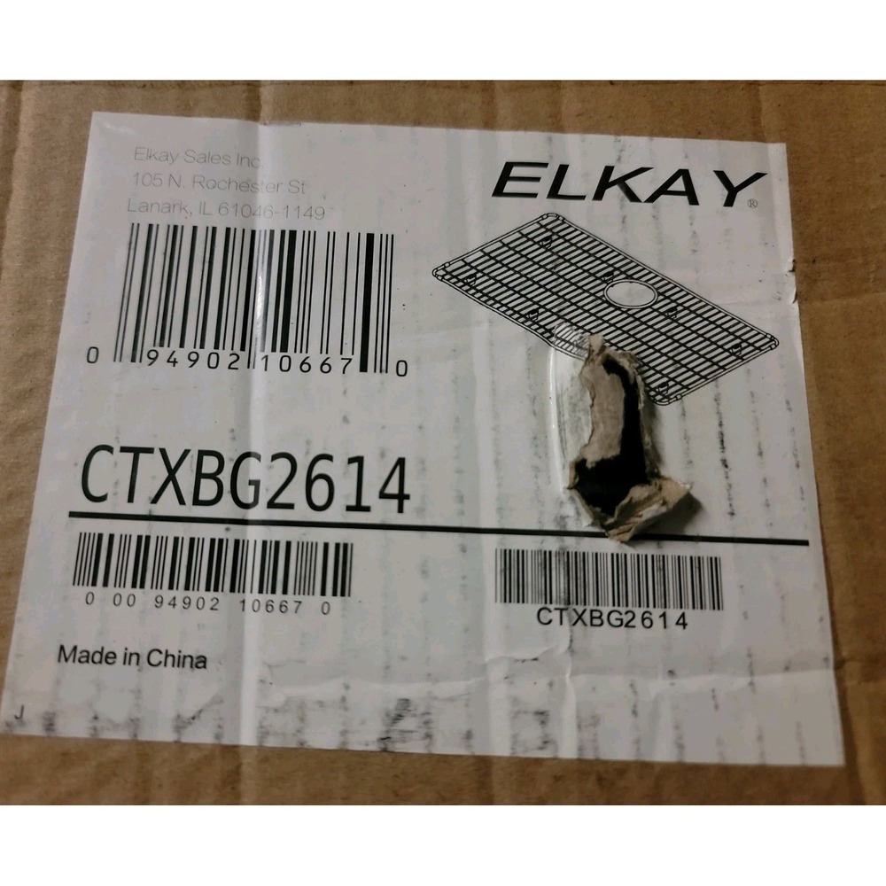 Elkay CTXBG2614 Crosstown 26"x14" Basin Rack - Polished Stainless Steel New!
